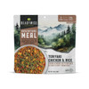 ReadyWise 6 Pack Teriyaki Chicken & Rice Casual Camper, outdoor adventure meal with a blend of chicken, rice, and vegetables in a sweet and spicy teriyaki sauce, suitable for camping and outdoor activities.