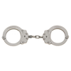 Model 700C Chain Link Handcuffs - Nickel Finish