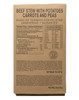 Beef stew MRE nutrition facts