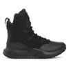 Under Armour Micro G Stellar Zip Tactical Boots, black high-top tactical boots with lace-up design and cushioned sole for durability and comfort.