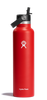 Standard Mouth 24oz Insulated Water Bottle w/ Flex Straw