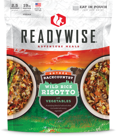 6 Pack Case Backcountry Wild Rice Risotto with Vegetables