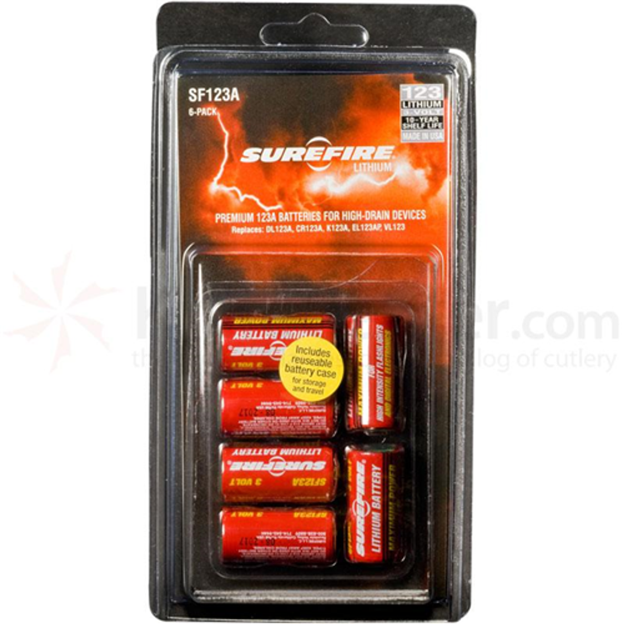 Surefire CR123A Lithium Batteries