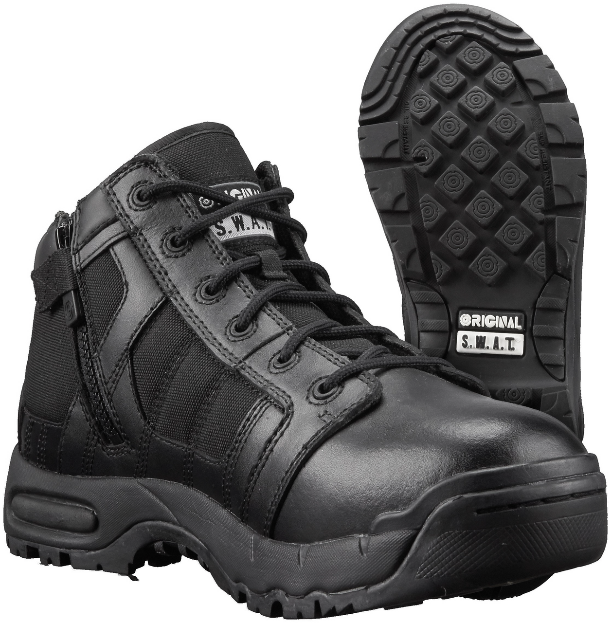 Original SWAT Metro Air 5 Side-Zip Military Tactical Boot