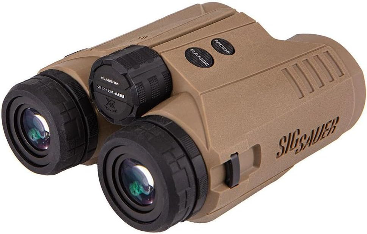 SIG SAUER KILO10K-ABS HD 10x42mm Waterproof Ballistic Laser Rangefinder Binoculars  - FDE