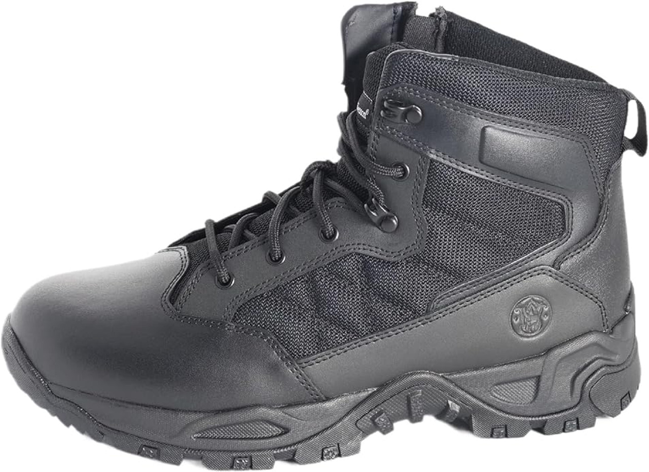 Smith & Wesson Scout 6" Hot Weather Side-Zip Polishable Toe