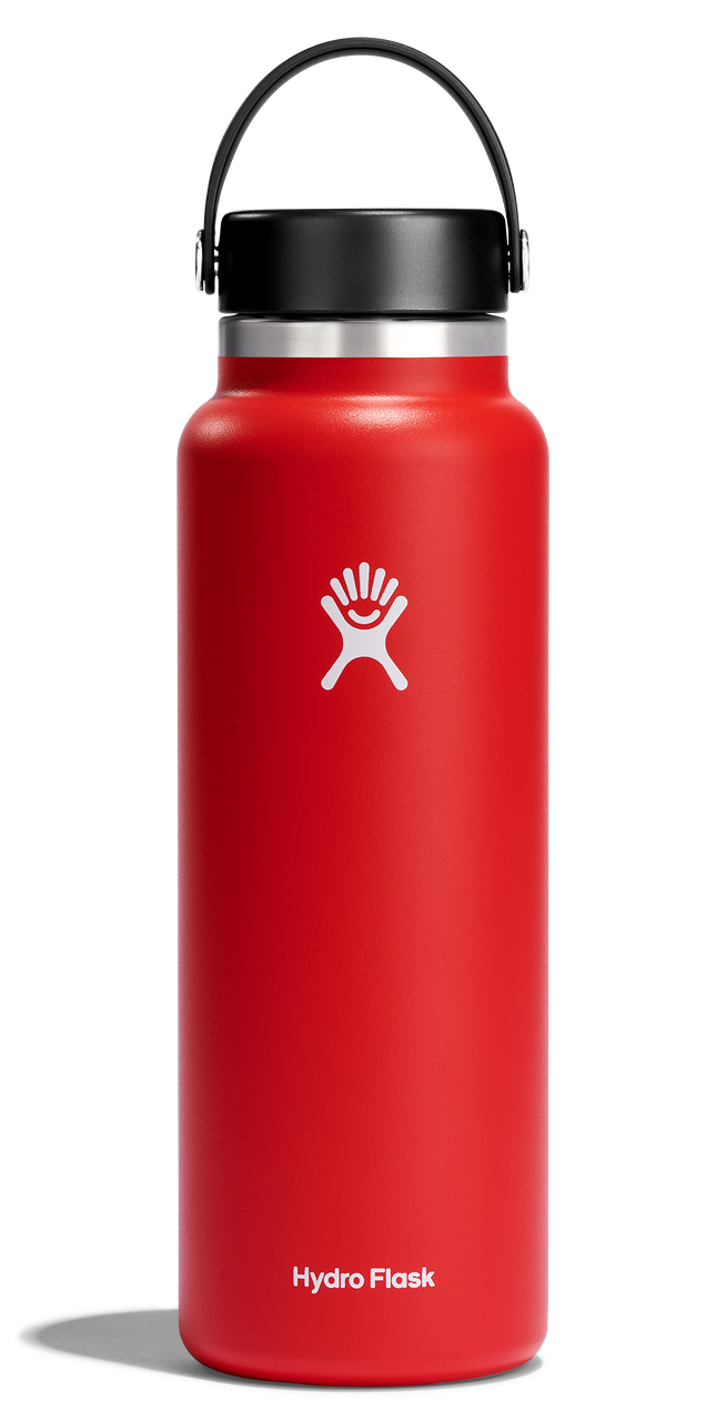 Wide Mouth Insulated Water Bottle w/ Flex Cap