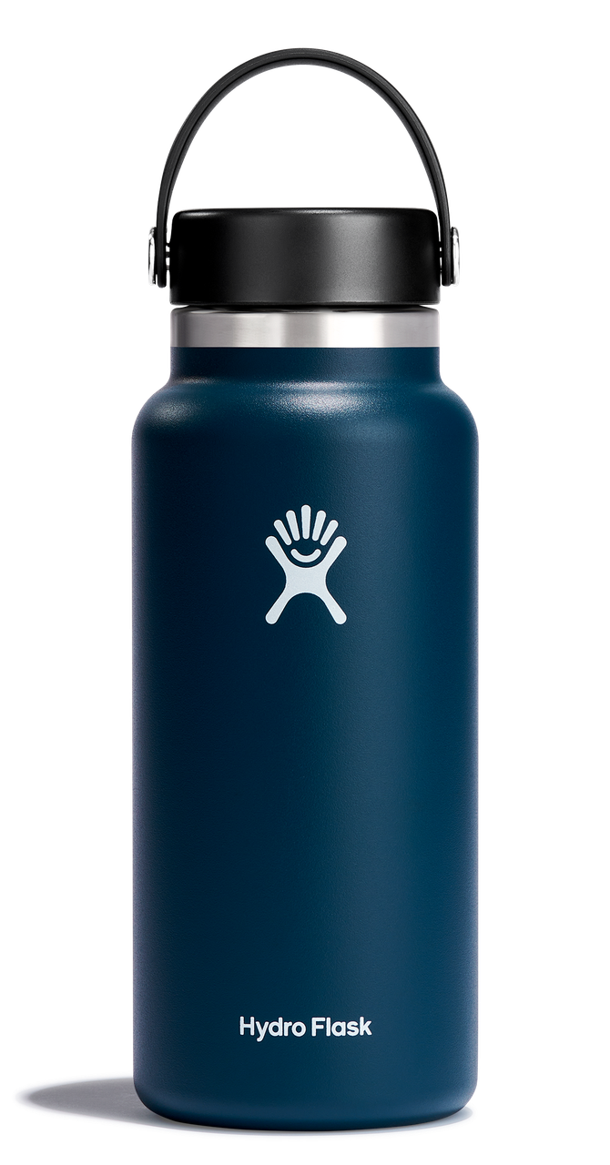 Wide Mouth Insulated Water Bottle w/ Flex Cap