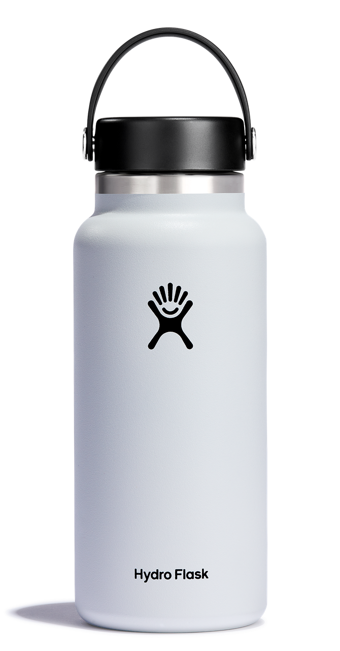 Wide Mouth Insulated Water Bottle w/ Flex Cap