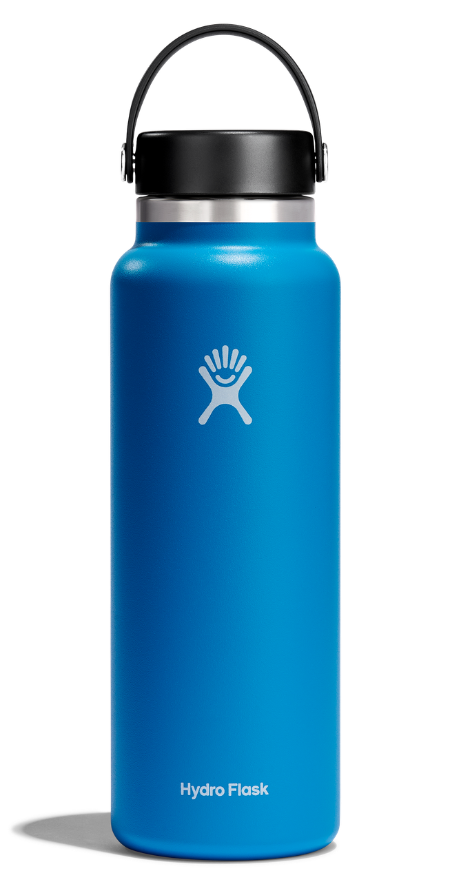 Wide Mouth Insulated Water Bottle w/ Flex Cap