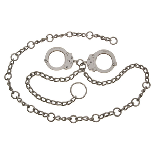 Model 7003c 54'' Waist Chain W/ Handcuffs At Navel