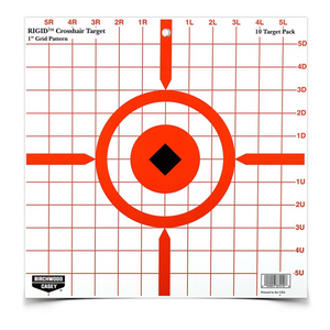 Rigid 12 Inch Crosshair Sight-in, 10 Targets