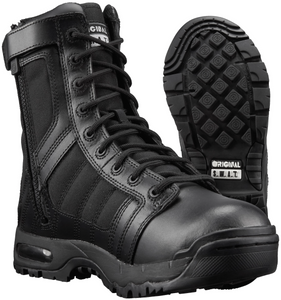 Original SWAT Metro Air 9 Side-Zip Military Tactical Boot - Black