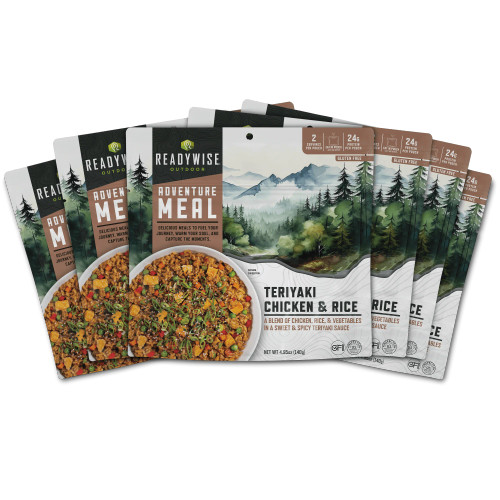 Readywise 6 Pack Teriyaki Chicken & Rice Casual Camper