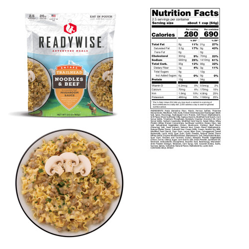 6 Pack Case Trailhead Noodles & Beef