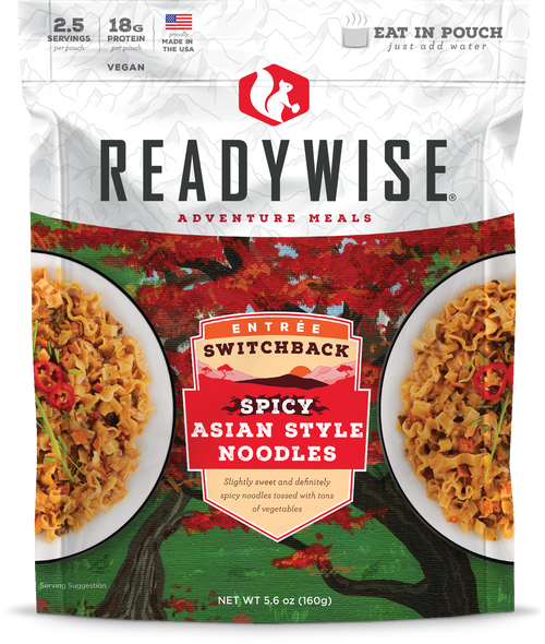6 Pack Case Switchback Spicy Asian Style Noodles