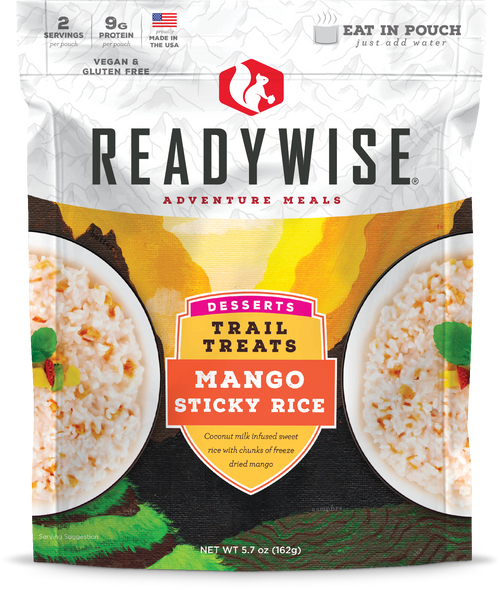6 Pack Case Trail Treats Mango Sticky Rice