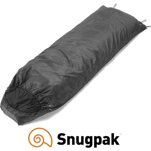 Snugpak Jungle Bag Sleeping Bag Black with Right Zipper 35 to 45 Degrees F