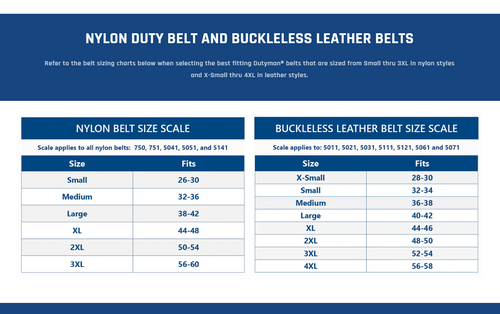 Dutyman 1-1/2" Plain Leather Buckleless Inner Belt