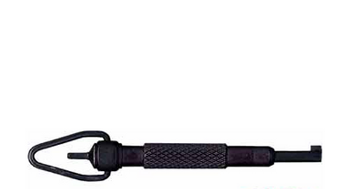 Zak Tool Short Round Swivel Handcuff Key - Black Zak Tool Short Round Swivel Handcuff Key - Black