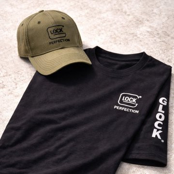Glock® T-Shirt(XXL) & Hat Bundle