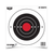 Eze-scorer 8 Inch Bull's-eye Target, 26 Targets