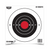Eze-scorer 8 Inch Bull's-eye Target, 26 Targets