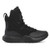 Under Armour Micro G Stellar Zip Tactical Boots, black tactical military-style boots with a high ankle design and laces for outdoor and tactical use.