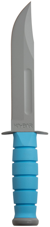 Ussf Space-bar Knife Blue Kraton G Handle, Gray Hard Sheath, Str Edge
