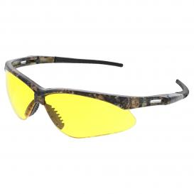 MP1 Memphis Safety Glasses, Mossy Oak Frame, Amber UV-A