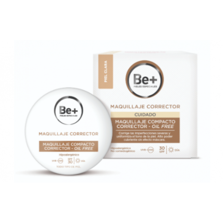 Be maquillaje compacto corrector oil free SPF30 p clara 10 g