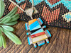 Stone Inlay Zuni Indian Necklace -Back
