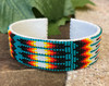 Glass Seed Bead Cuff - Navajo