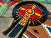 Native American Beaded and Horse Hair Dance Bustle-Turtle