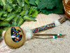 Beaded Navajo Rattle - Spirit Bear