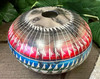 Navajo Horsehair Color Band Seed Pot