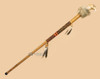 Creek Walking Stick with Carved Eagle Head