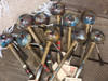 Navajo Painted Rawhide Rattles - Sold assorted