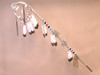 Prayer feathers, horse hair and coyote fur