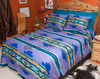 Southwestern Chevron Bedspread Purple -Accent Shams Available Separately