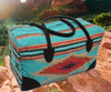 Southwestern woven rug bag