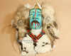 Tarahumara Mask Wall Hanging - Flat view