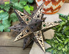 Handcrafted Tin Hanging Metal Art 13" Star