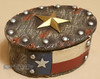 Southwestern Style Jewelry Box - Texas Flag and Star