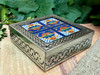 Tin & Talavera Tin Jewelry Box