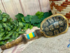 Navajo Beaded Turtle Shell Rattle