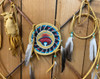 Deer Skin Leather Medicine Wheel