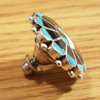 Zuni Indian Sterling silver Pin