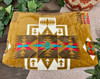 Native Inspired Throw Blanket -Camel