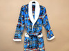 Turquoise southwestern robe